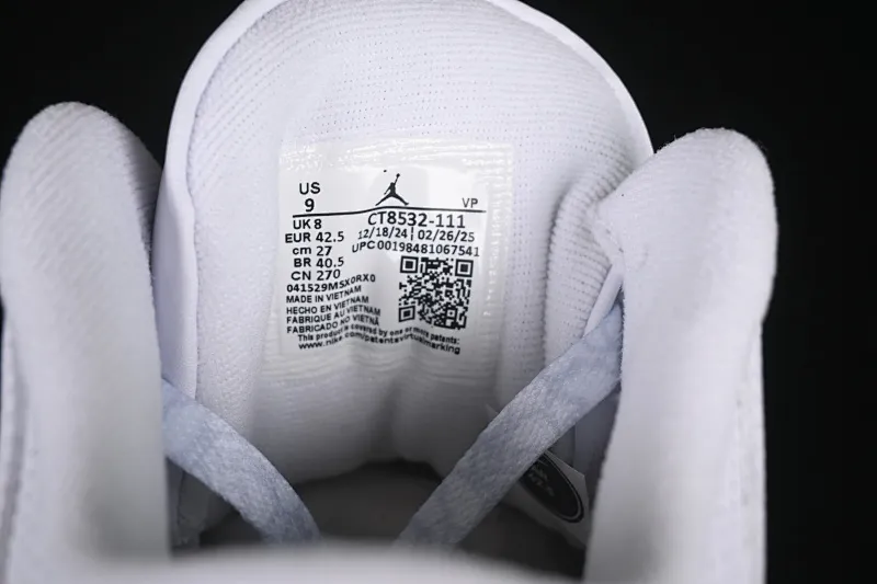 All categories Air Jordan Jordan series basketball shoes Air Jordan 3 OG version Air Jordan 3 Retro "Pure Money" AJ3 Joe 3 replica white cat CT8532-111